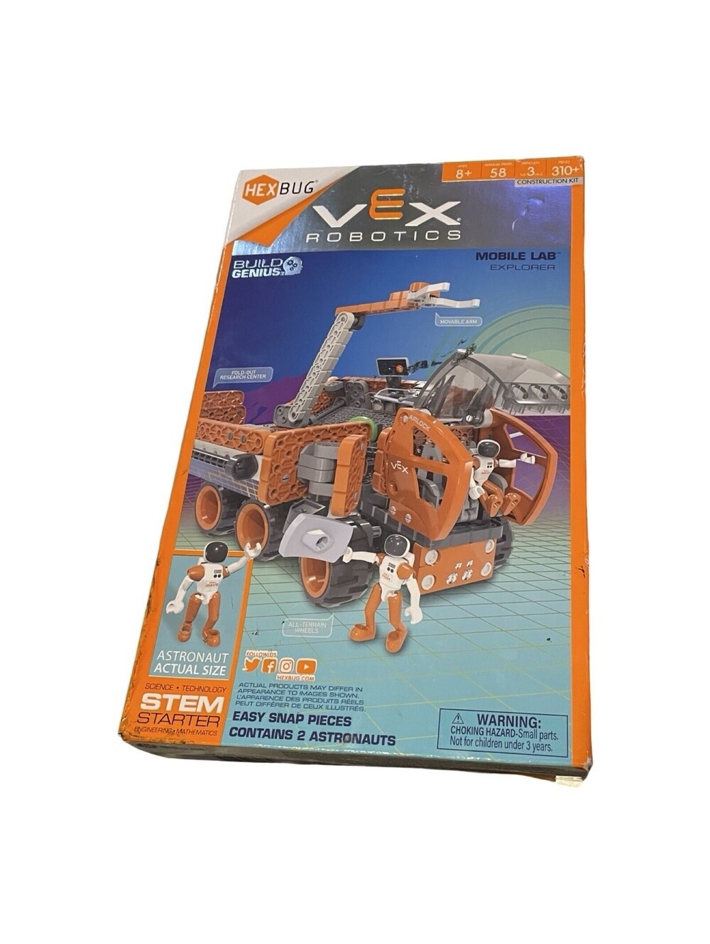 HEXBUG VEX Robotics Explorer Set Lot Mobile Lab NEW Open Box.
